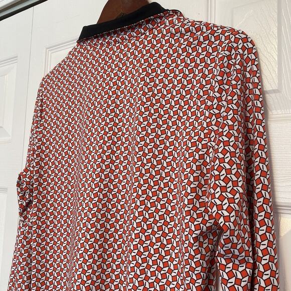 womens Tail long sleeve top zip white size medium - Picture 6 of 7